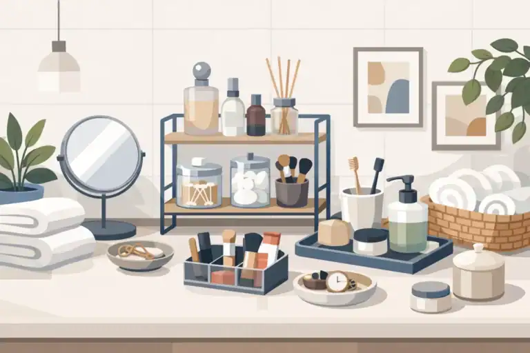 12 Bathroom Counter Organization Ideas That Work
