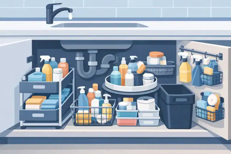 12 Under Sink Storage Ideas That Really Work