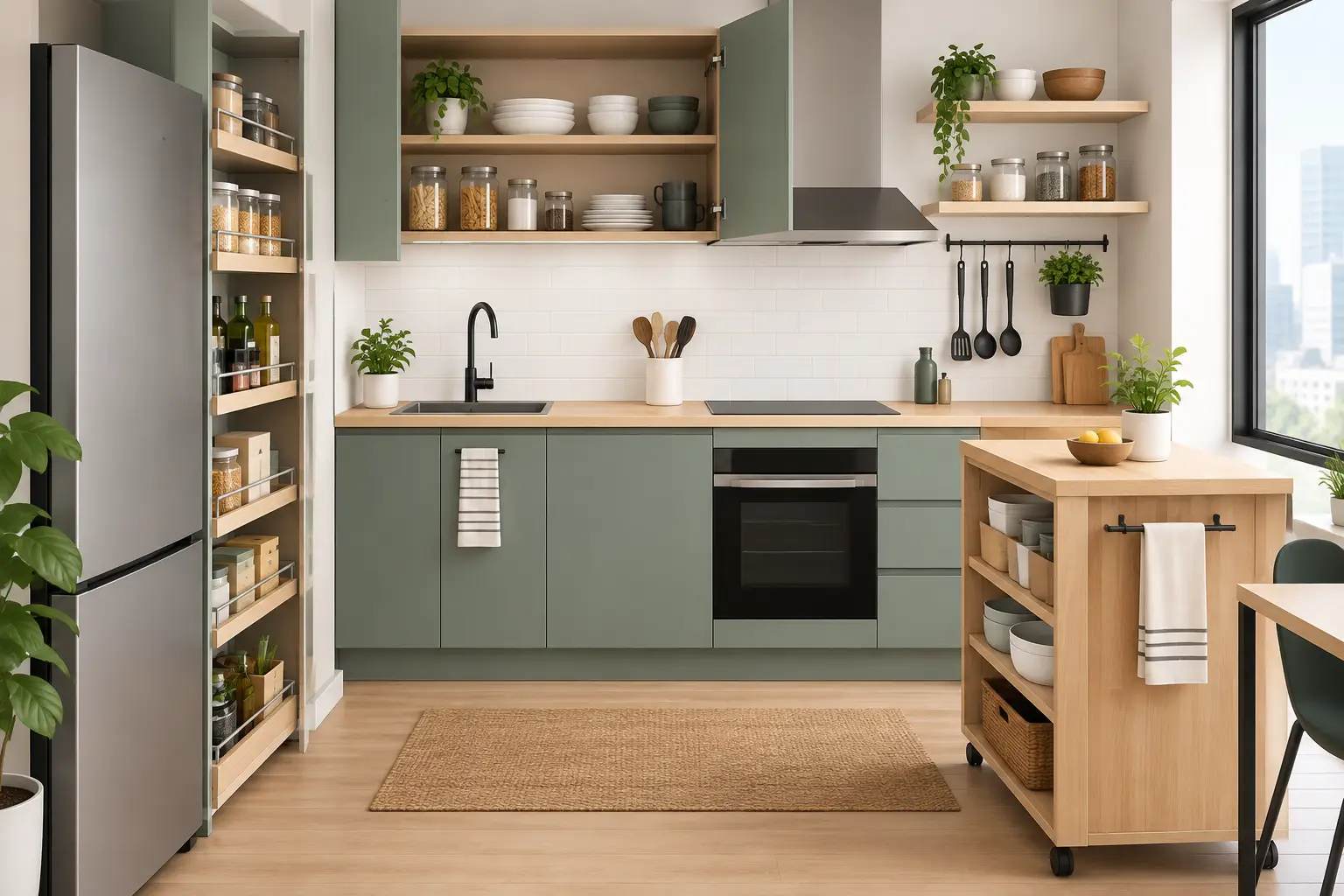 Apartment Kitchen Storage Guide for Small Spaces