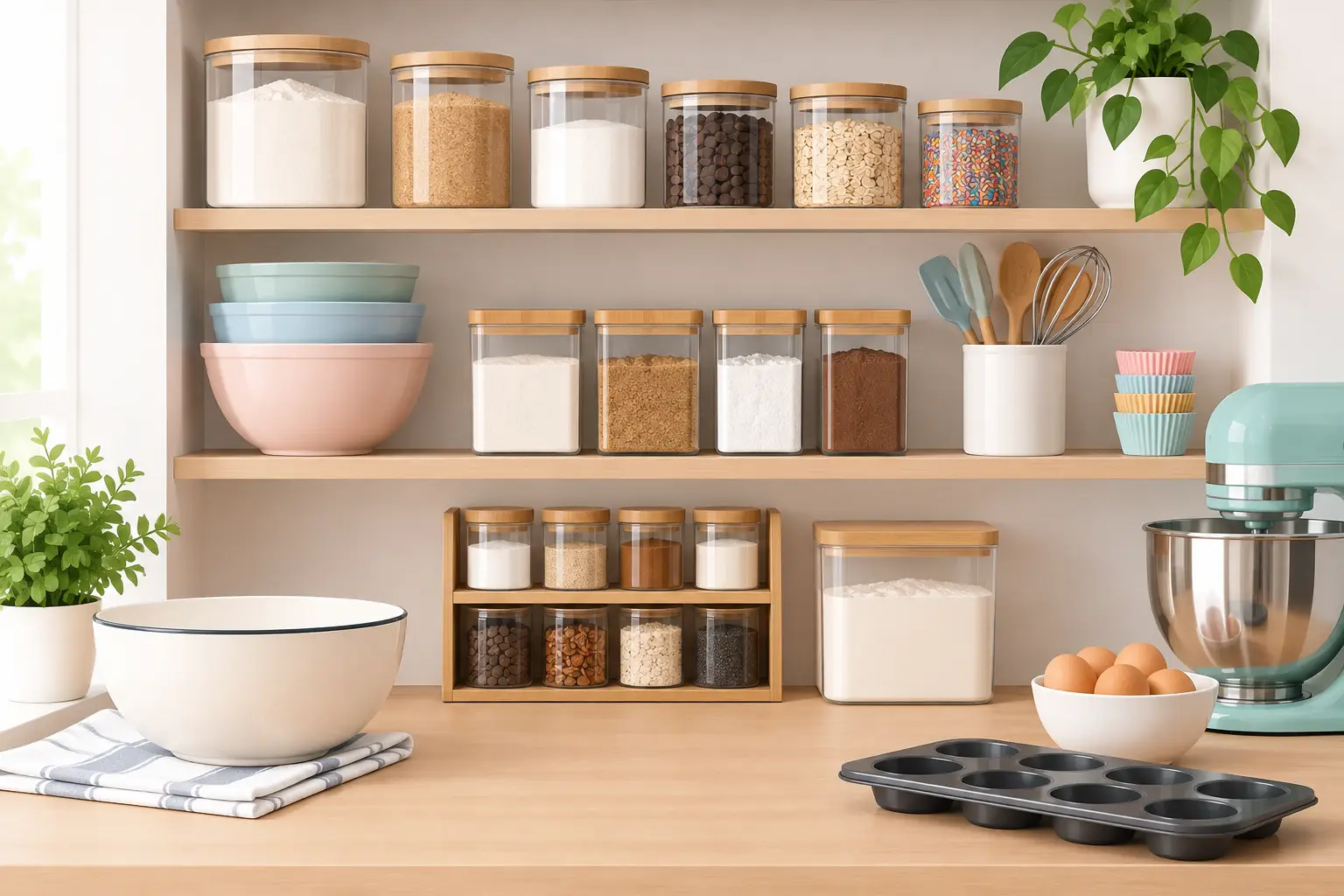 How to Organize Baking Supplies Without Chaos