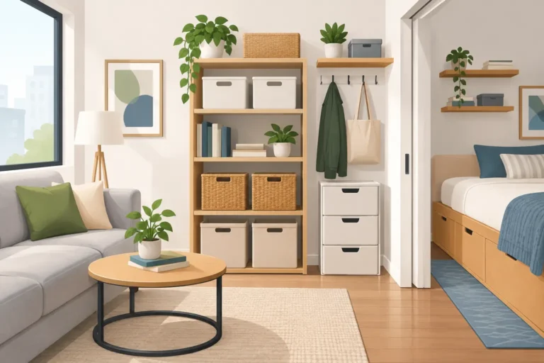 Renter Friendly Storage Guide for Small Spaces
