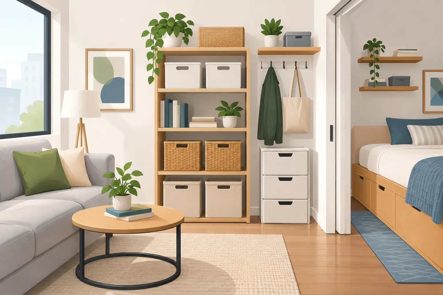 Renter Friendly Storage Guide for Small Spaces