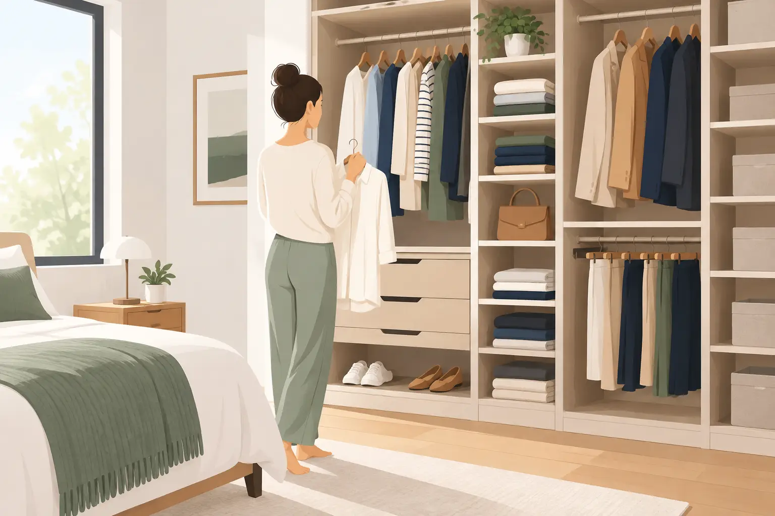 Closet Systems That Make Mornings Easier